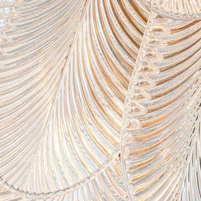 Hanging lights - Chandelier Milano 85 cm - Gold - Iron & Glass - BAROQUE COLLECTION - DUTCH STYLE