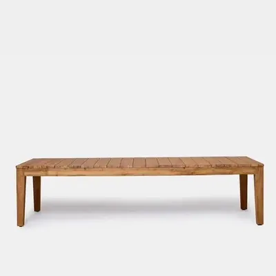 Lawn tables - Brone table in solid recycled teak - DESIGN TRIP