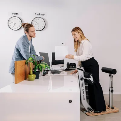 Assises pour bureau - Support à planches - Siège de bureau - PLANKSTAND