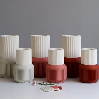 Vases - FLOWER VASE - INSPIRÉ PAR LES BOUGIES - MENDELEK STUDIO