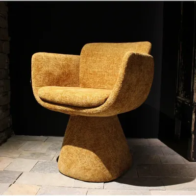 Armchairs - Fauteuil Pivotant Lexi Curry - EMPREINTE DU TEMPS