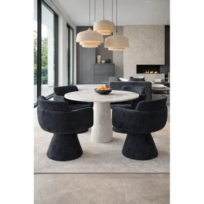 Armchairs - Fauteuil Pivotant Lexi BLACK - EMPREINTE DU TEMPS