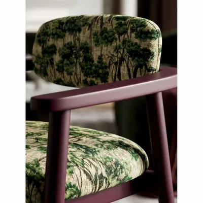 Chairs - Chaise FOREST rouge grenat - EMPREINTE DU TEMPS