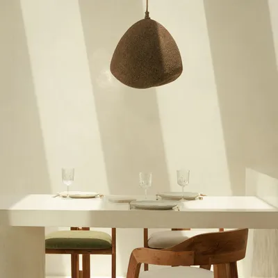 Hanging lights - Brown sauna - 40 cm - DESIGN TRIP