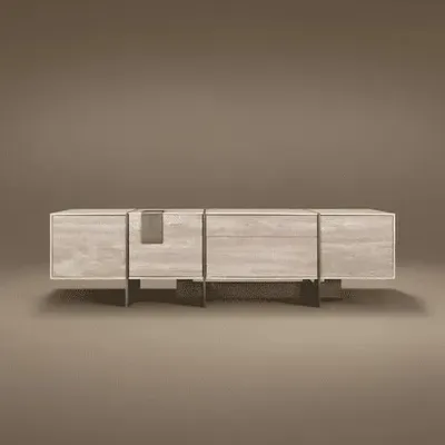 TV stands - Coloma TV Unit Handmade in Portugal By Porus Studio - PORUS STUDIO