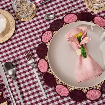 Platter and bowls - Fresco Placemat - CORO CORA