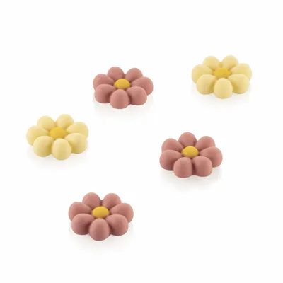 Kitchen utensils - SCG063 CHOCO FLOWER - SILICONE MOULD N.8 ø38 H 12 MM - SILIKOMART S.R.L.