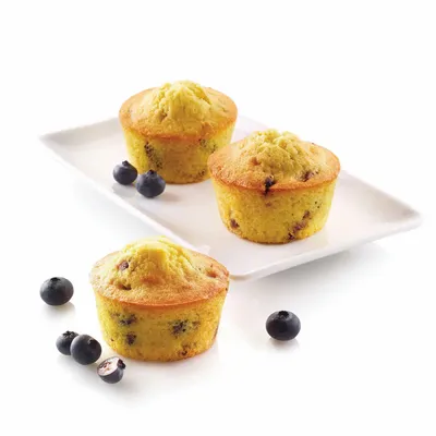 Kitchen utensils - SF 102 MEDIUM MUFFIN - SILICONE MOULD ø68 H 38 MM - SILIKOMART S.R.L.