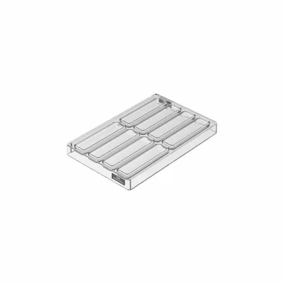 Kitchen utensils - CH016 - SNACK BAR 01 - TRITAN MOULD N.8 120X25 H 10 MM - SILIKOMART S.R.L.
