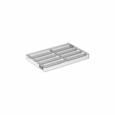Kitchen utensils - CH016 - SNACK BAR 01 - TRITAN MOULD N.8 120X25 H 10 MM - SILIKOMART S.R.L.