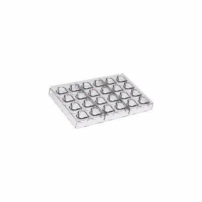 Kitchen utensils - CH058 - AMORE 01-P - TRITAN MOULD N.24 36X30 H 19 MM - SILIKOMART S.R.L.