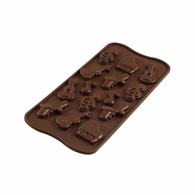 Kitchen utensils - SCG43 - SILICONE MOULD CHOCO MELODY - SILIKOMART S.R.L.
