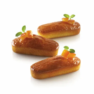 Kitchen utensils - AIR PLUS 03 - SET 2 PCS SILICONE MOULD N.6 MINI PLUM CAKE 40x95 H 25 MM - SILIKOMART S.R.L.