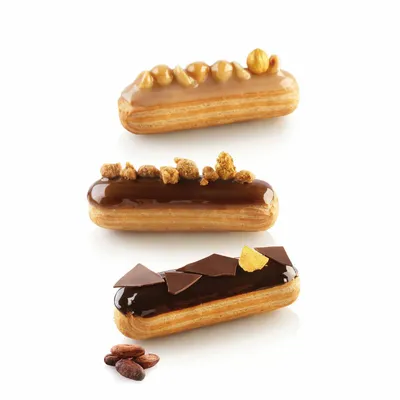 Kitchen utensils - AIR PLUS 31 - SILICONE MOULD N.32 ECLAIR 25x125 H 5 MM - SILIKOMART S.R.L.