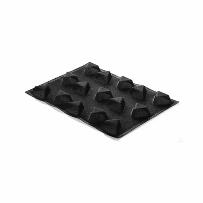 Kitchen utensils - AIR PLUS 21 TRIANGLE - SET 2 PCS SILICONE MOULDS N.15 60 H 25 MM - SILIKOMART S.R.L.