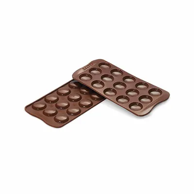 Kitchen utensils - SCG21 CHOCO MACARON - SILICONE MOULD ø26 H 28 MM - SILIKOMART S.R.L.