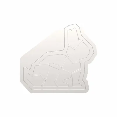 Kitchen utensils - BUNNY 520 - SILICONE MOULD 276X268 H 31 MM + THERMOFORMED MOULD FOR TRAY - SILIKOMART S.R.L.