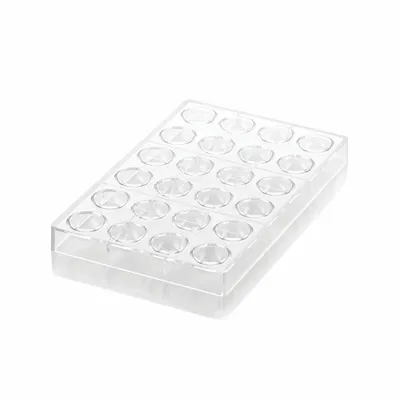 Kitchen utensils - CH013 - SEMISFERA 01 - P - TRITAN MOULD N.24 ø31 H 16 MM - SILIKOMART S.R.L.