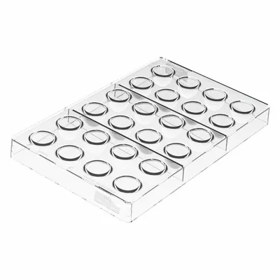 Kitchen utensils - CH030 - DOME 01 - P - TRITAN MOULD ø26 H 23 MM - SILIKOMART S.R.L.