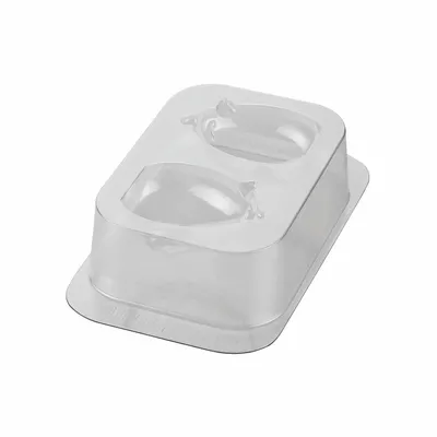 Kitchen utensils - PAUL CINO - SET 2 THERMOFORMED FOR CHOCOLATE 250X150 H 58 MM - SILIKOMART S.R.L.