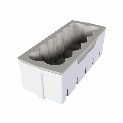 Kitchen utensils - BUCHE LUMIERE - SILICONE MOULDS + PLASTIC BASE + MOULD FOR DECORATION - SILIKOMART S.R.L.