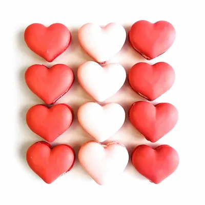 Kitchen utensils - MAC03 HEART - SILICONE MAT N.42 MACARON 38X35 MM - SILIKOMART S.R.L.