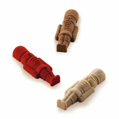 Ustensiles de cuisine - SCG065 CHOCO SCHIACCIANOCI - MOULE EN SILICONE N.6 26X84 H 14 MM - SILIKOMART S.R.L.