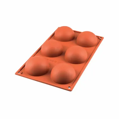 Kitchen utensils - SF 002 HALF SPHERES - SILICONE MOULD ø70 H 35 MM - SILIKOMART S.R.L.