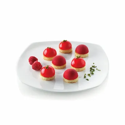 Ustensiles de cuisine - SF 005 HALF-SPHERES - MOULE EN SILICONE ø40 H 20 MM - SILIKOMART S.R.L.