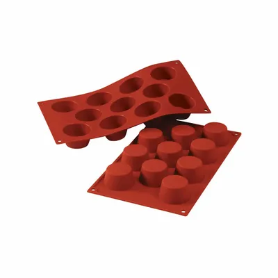 Kitchen utensils - SF 022 MINI MUFFIN - SILICONE MOULD ø51 H 28 MM - SILIKOMART S.R.L.