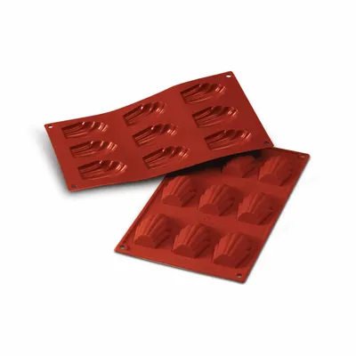 Kitchen utensils - SF 032 MADELEINES - SILICONE MOULD 68X45 H 17 MM - SILIKOMART S.R.L.