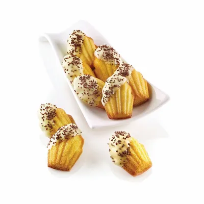 Kitchen utensils - SF 032 MADELEINES - SILICONE MOULD 68X45 H 17 MM - SILIKOMART S.R.L.