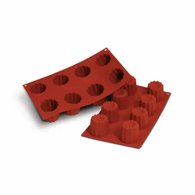 Kitchen utensils - SF 050 CANNELÉ - SILICONE MOULD ø55 H 50 MM - SILIKOMART S.R.L.