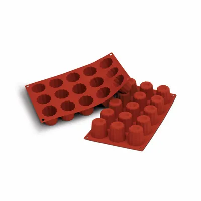 Ustensiles de cuisine - SF 059 MIDI CANNELÉ - MOULE EN SILICONE ø45 H 45 MM - SILIKOMART S.R.L.