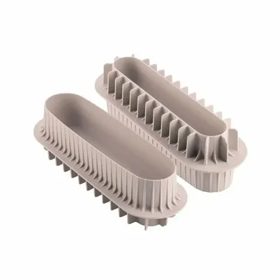 Kitchen utensils - INSERTO BUCHE - SILICONE MOULD 200X35 H 30 MM 220X50 H 40 MM - SILIKOMART S.R.L.