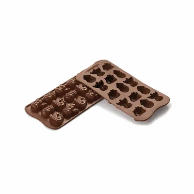 Kitchen utensils - SCG23 CHOCO WINTER - SILICONE MOULD 33X27 H 15 MM - SILIKOMART S.R.L.