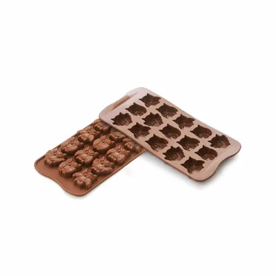 Kitchen utensils - SCG26 CHOCO GUFI - SILICONE MOULD 34X30 H 15 MM - SILIKOMART S.R.L.