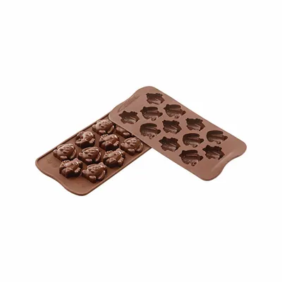 Kitchen utensils - SCG30 EASTER FRIENDS - SILICONE MOULD 34X34 H 18 MM - SILIKOMART S.R.L.