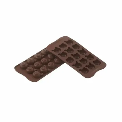 Ustensiles de cuisine - SCG35 CHOCO PIGS - MOULE EN SILICONE 31X29 MM - SILIKOMART S.R.L.