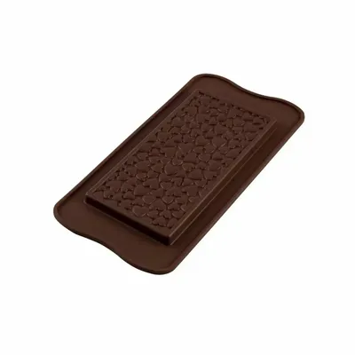 Kitchen utensils - SCG38 - SILICONE MOULD LOVE CHOCO BAR - SILIKOMART S.R.L.
