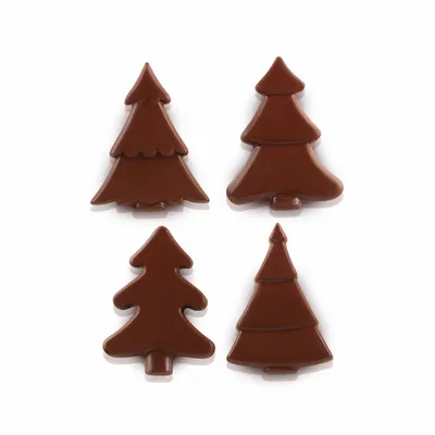 Ustensiles de cuisine - SCG46 - MOULE EN SILICONE N.4 CHOCO PINE - SILIKOMART S.R.L.