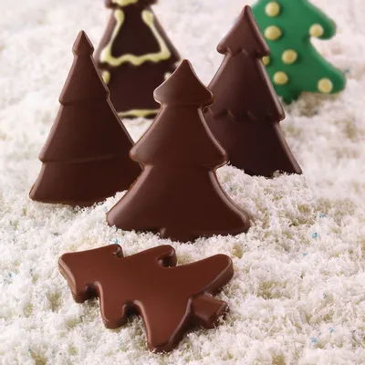 Kitchen utensils - SCG46 - SILICONE MOULD N.4 CHOCO PINE - SILIKOMART S.R.L.