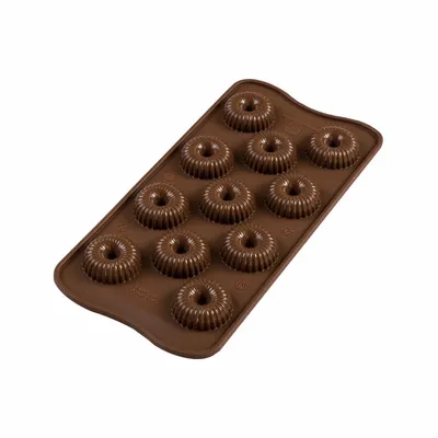 Kitchen utensils - SCG49 3D - SILICONE MOULD N.15 CHOCO CROWN - SILIKOMART S.R.L.