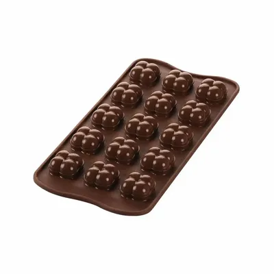 Kitchen utensils - SCG51 3D - SILICONE MOULD N.15 CHOCO GAME 22X22 H 20 MM - SILIKOMART S.R.L.