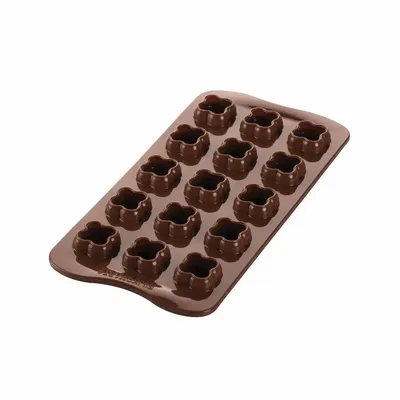 Kitchen utensils - SCG51 3D - SILICONE MOULD N.15 CHOCO GAME 22X22 H 20 MM - SILIKOMART S.R.L.