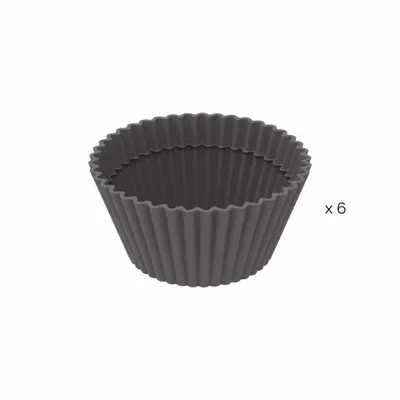Ustensiles de cuisine - SILFRY MUFFIN - SET 6 SILICONE TASSES ø68 H 32 MM - SILIKOMART S.R.L.