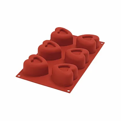 Kitchen utensils - SF124 PASSION - SILICONE MOULD 69,5 X 72 H 39,5 MM - SILIKOMART S.R.L.