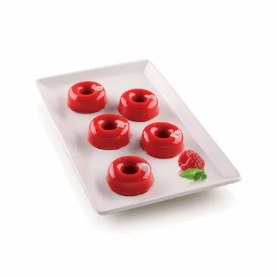 Kitchen utensils - SMALL DONUTS - SILICONE MOULD ø45/15 H18 MM - SILIKOMART S.R.L.