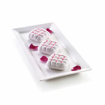 Kitchen utensils - MINI ELEGANZA - SILICONE MOULD N.6 MINI ELEGANZA 70X70 H 30 MM - SILIKOMART S.R.L.