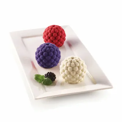 Kitchen utensils - SEGRETI DEL BOSCO - SILICONE MOULD N.6 MORA ø65 H 55 MM - SILIKOMART S.R.L.